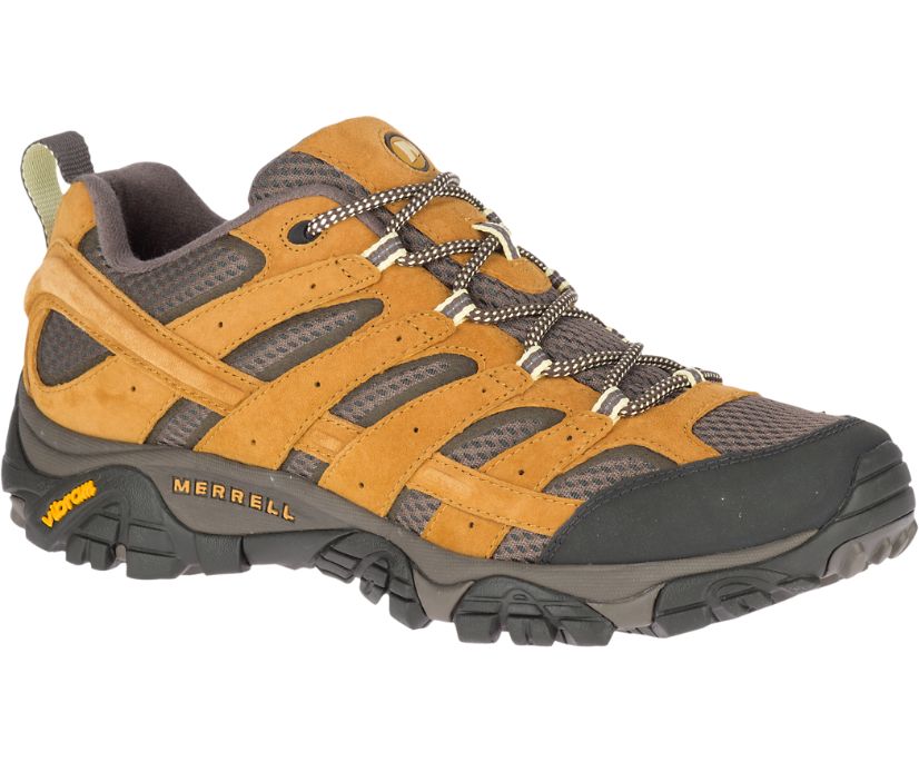 Buty Merrell Moab 2 Ventilator - Buty Trekkingowe Męskie Merrell - Złote [VSPWL-8564]